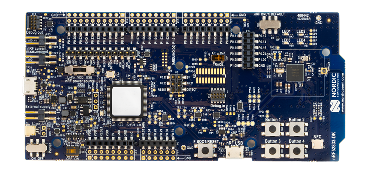 Semicondutor nórdica nRF52833