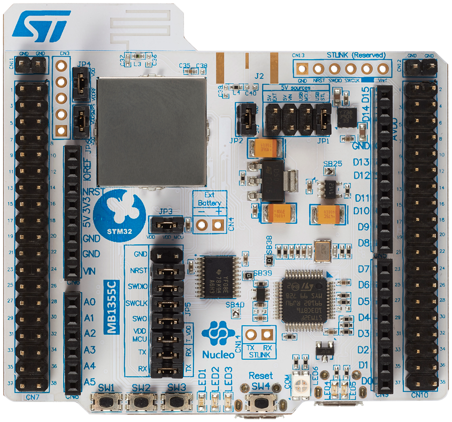 ST 微電子電器 STM32WB55